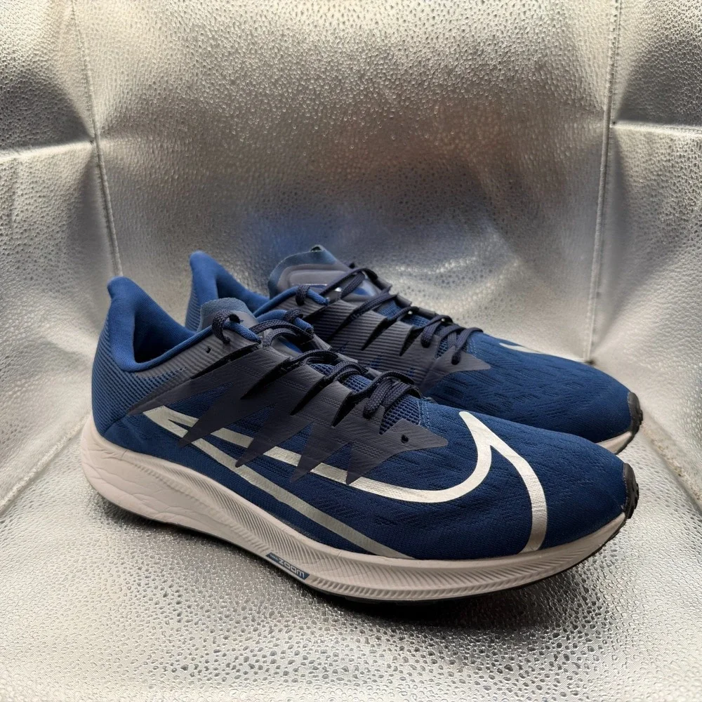 Size 11 Nike Zoom Rival Fly‎ Coast Blue Mens Lace-UP Running Shoes CD7288-402